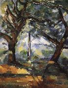 Paul Cezanne tree Germany oil painting artist